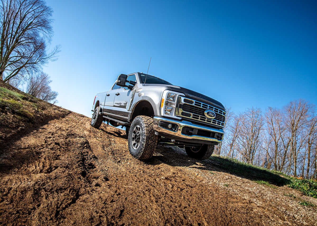 BDS Suspension 23-26 Ford F-250/F-350 Super Duty 4WD 5 Inch 4-Link Suspension Lift Kit, 3 Inch Rear, Block, Diesel - Fox 2.5 Performance Elite Series C/O Front, Fox 2.5 IFP Performance Series Rear BDS Suspension (BDS2246PPS)
