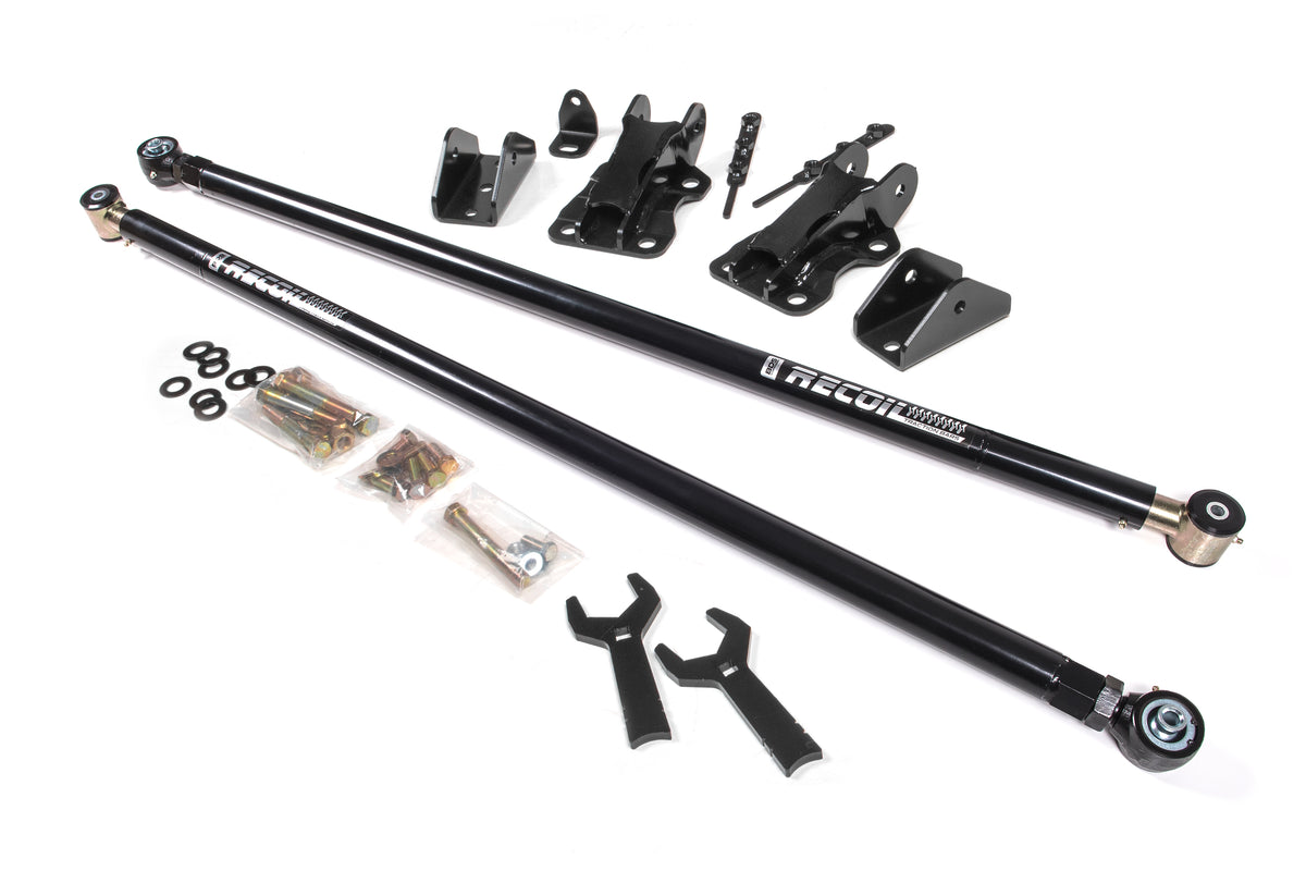 BDS Suspension Recoil Traction Bar Kit Ford F250/F350 Super Duty 17-24 w/ 4.5 in Axle (BDS2312)