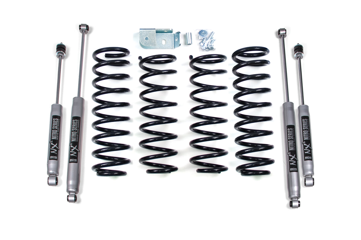 BDS Suspension 2 Inch Lift Kit Jeep Grand Cherokee ZJ 93-98 Fox 2.0 Performance Shocks (BDS445FS)
