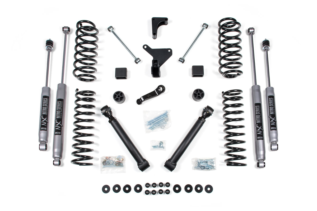 BDS Suspension 4 Inch Lift Kit Jeep Grand Cherokee WJ 99-04 Fox 2.0 Performance Shocks (BDS448FS)