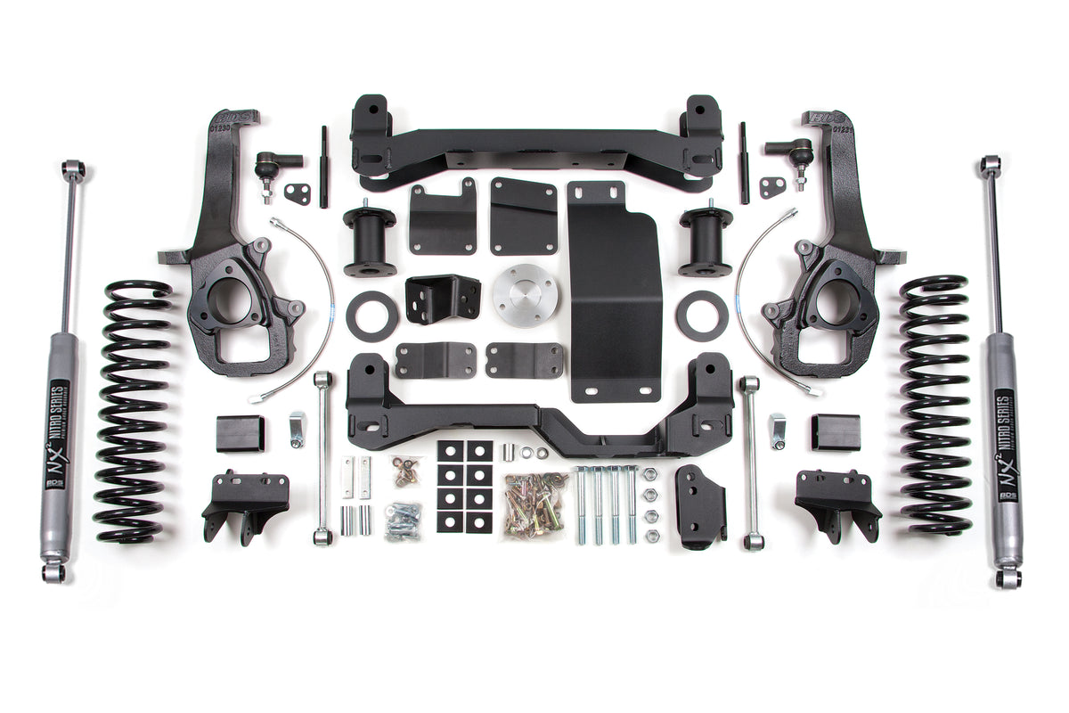 BDS Suspension 6 Inch Lift Kit Ram 1500 13-18 4WD 3 Inch Coil Springs Fox 2.0 Performance (BDS671FS)