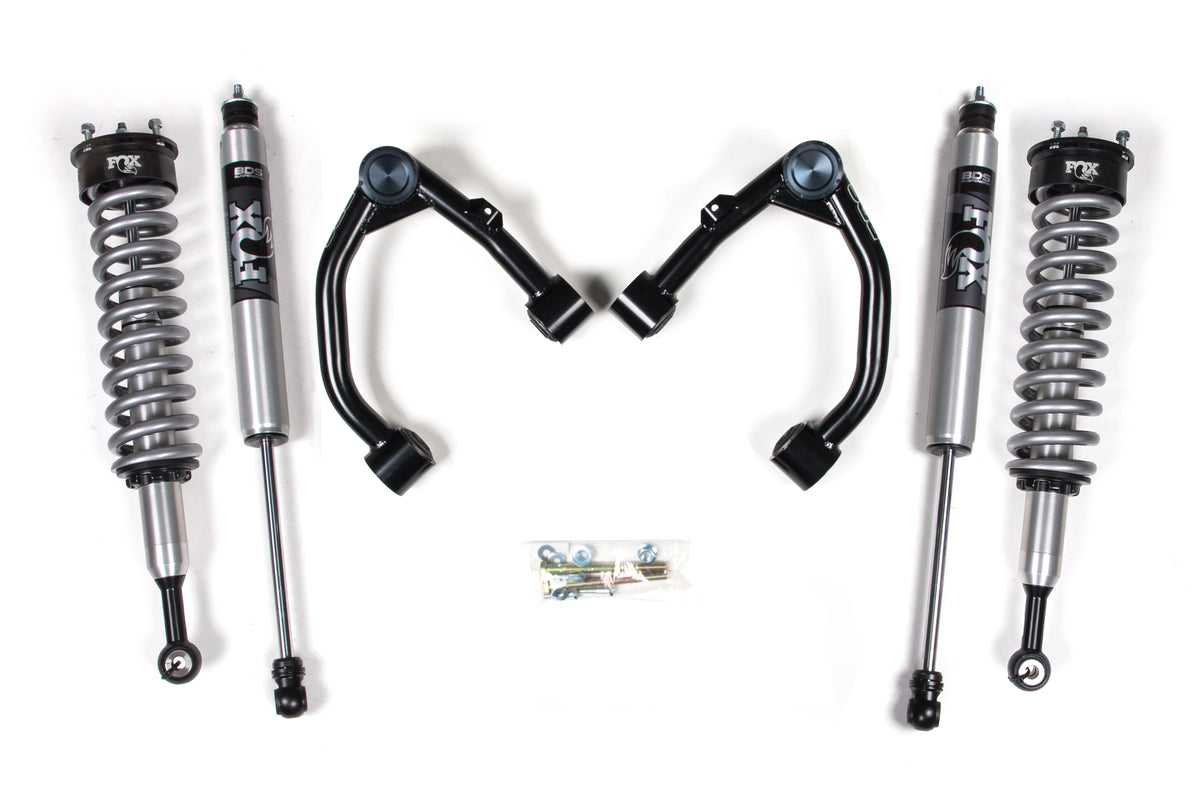 BDS Suspension 2 Inch Lift Kit FOX 2.0 Coil-Over Toyota Tundra 07-21 2WD/4WD Fox 2.0 Performance Shocks (BDS826FSL)