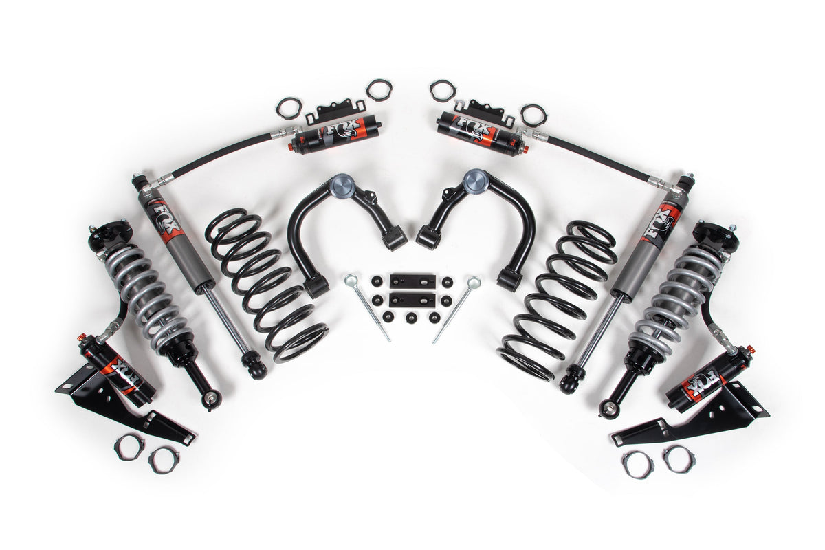 BDS Suspension 10-23 Toyota 4 Runner 4WD 3 Inch Suspension Lift Kit, 1.5 Inch Rear, Spring - FOX 2.5 Performance Elite Series C/O Front, FOX 2.0 Performance Series Rear BDS Suspension (BDS841PSS)