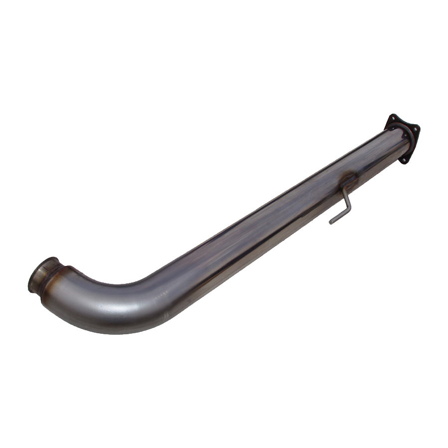 MBRP 4 Inch Front Exhaust Pipe With Flange For 01-04 Silverado/Sierra 2500/3500 Duramax Armor Plus Series