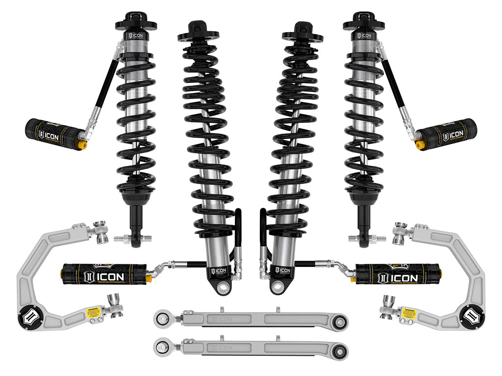 ICON 2021-2023 Ford Bronco Non-Sasquatch 3-4in Lift Stage 6 Suspension System CDCV Billet