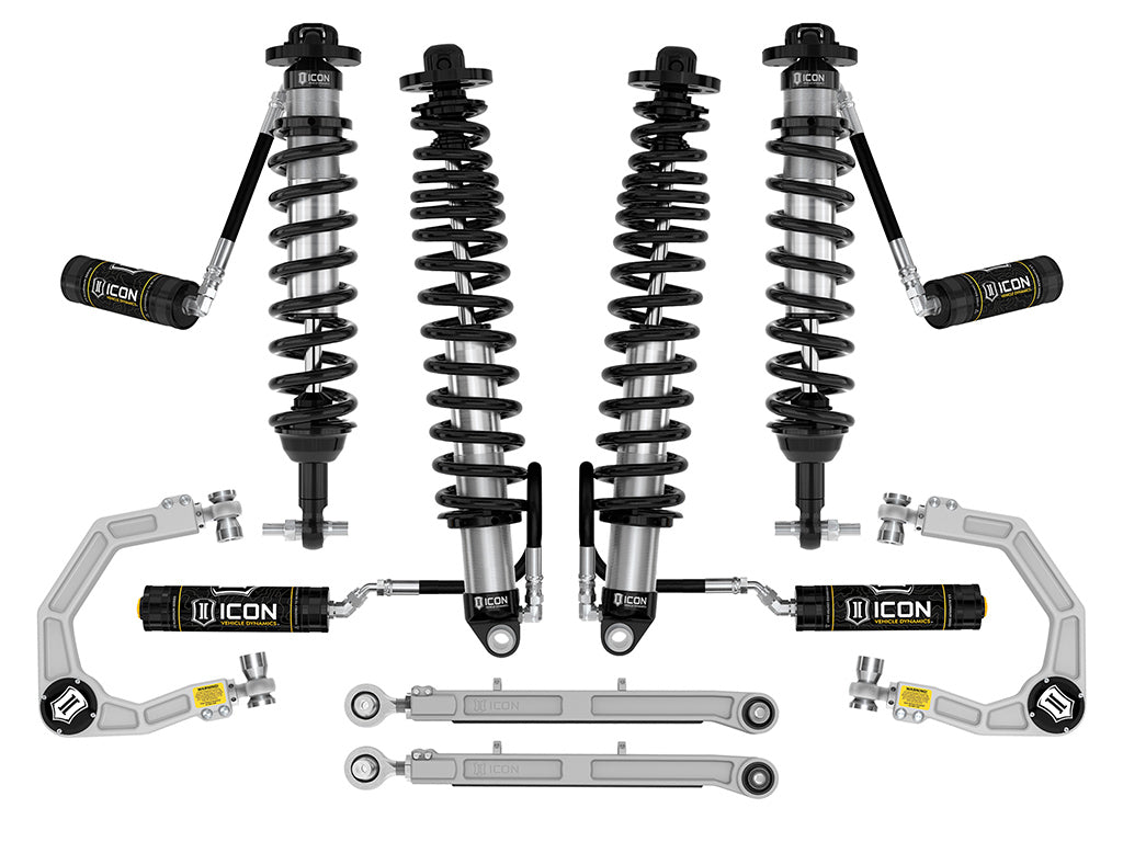 ICON 2021-2023 Ford Bronco Sasquatch 2-3in Lift Stage 5 Suspension System Billet Heavy Rate Rear Spring