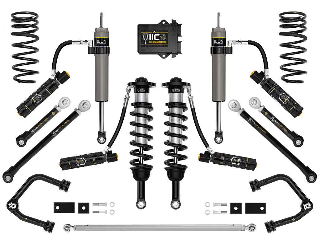 ICON 2022-2025 Toyota Tundra 2-3.5in Lift Stage 14 2.5 Suspension System Tubular