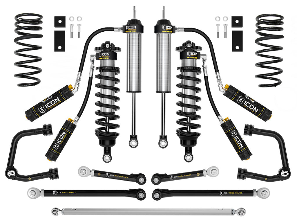 ICON 2022-2025 Toyota Tundra 2-3.25in Lift Stage 3 3.0 Suspension System Tubular CDCV