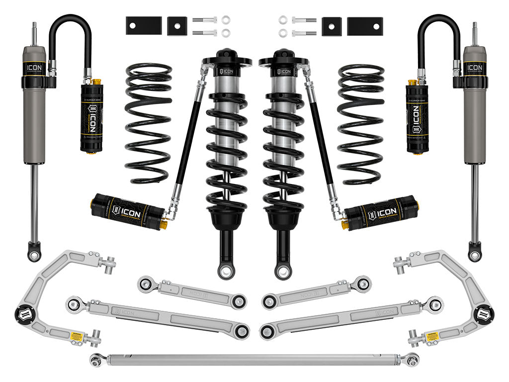 ICON 2023-2025 Toyota Sequoia 3-4.5in Lift Stage 10 Suspension System Billet CDCV TRD