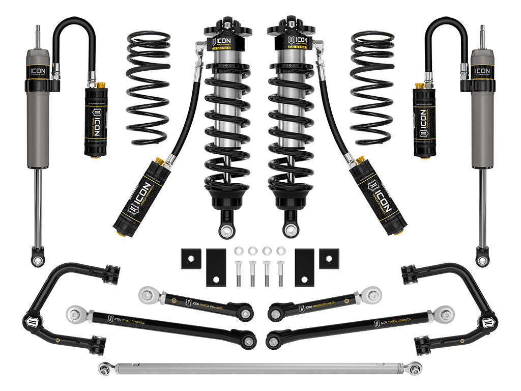 ICON 2023-2025 Toyota Sequoia 3-4.25in Lift Stage 1 (TRD) 3.0 Suspension System Tubular CDCV