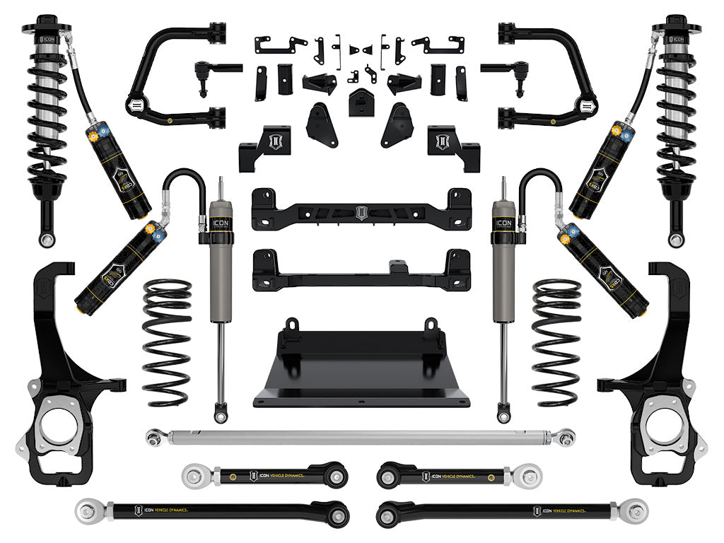 ICON 2022-2024 Toyota Tundra 6in Lift Stage 7 Suspension System Tubular CDXS