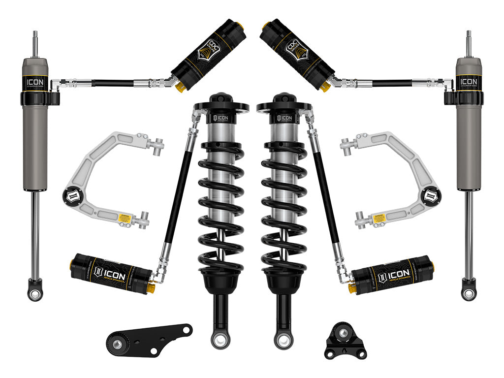 ICON 2024-2025 Toyota Tacoma 1.25-3in Lift Stage 5 Suspension System Billet