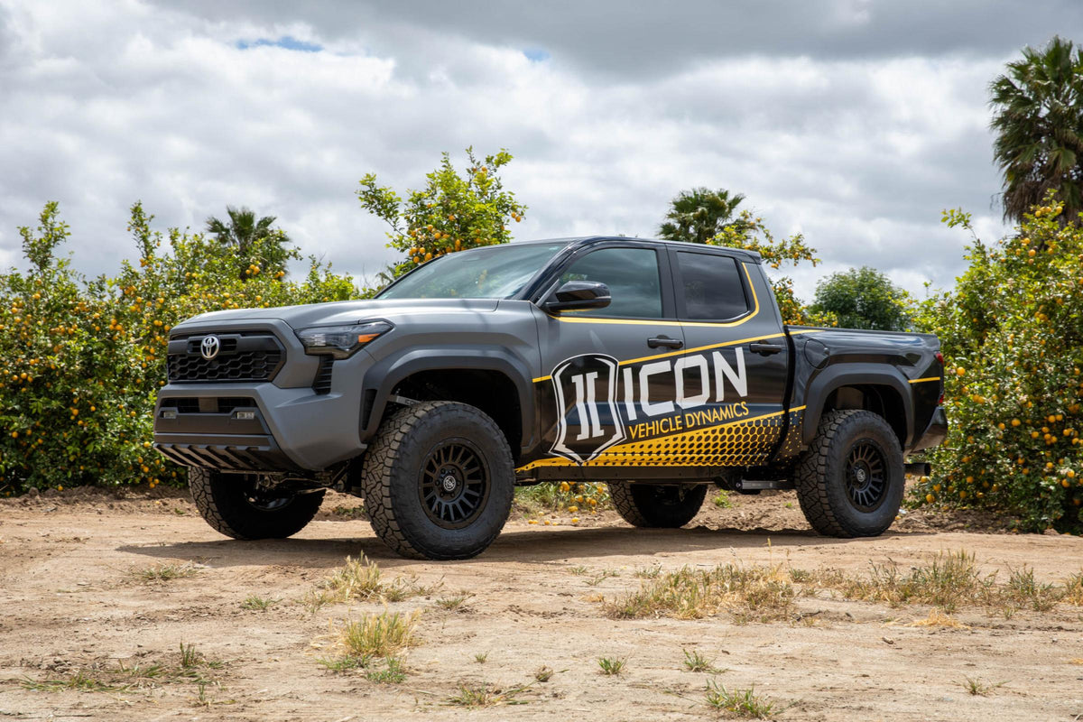 ICON 2024-2025 Toyota Tacoma 1.25-3in Lift Stage 12 Suspension System Billet Overland Rear Springs