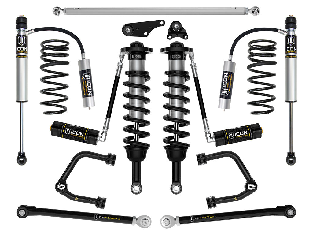 ICON 2024-2025 Toyota Land Cruiser 250 Series 1.25-3in Lift Stage 4 Suspension System Tubular