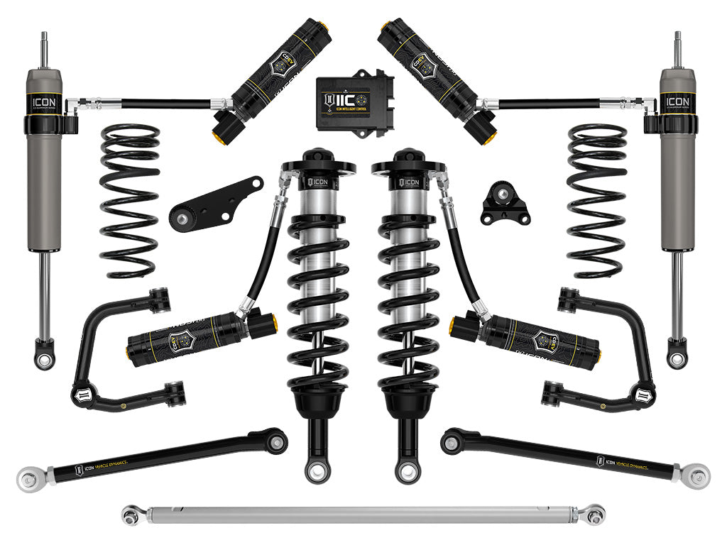 ICON 2024-2025 Toyota Land Cruiser 250 Series 1.25-3in Lift Stage 11 Suspension System Tubular