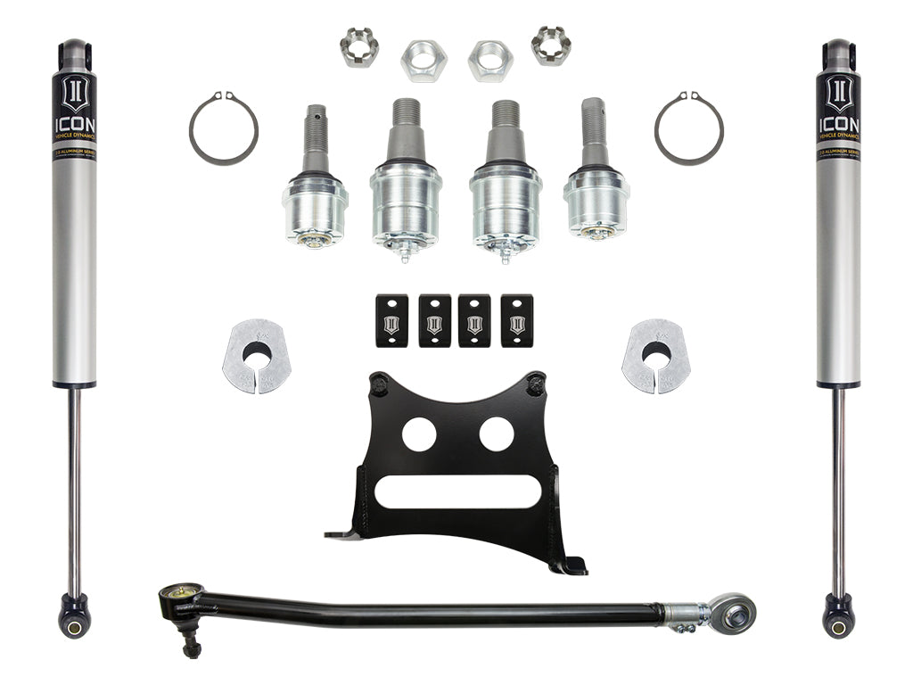 ICON 2017-2022 Ford F-250/F-350 Super Duty 4WD Ultimate Front End Kit Stage 4