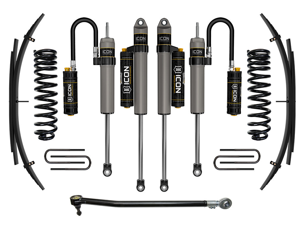 ICON 2020-2022 Ford F-250/F-350 Super Duty 4WD Diesel 2.5in Lift Stage 4 Suspension System w/Expansion Packs