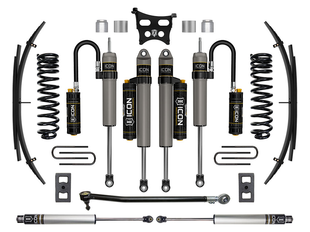 ICON 2023 Ford F-250/F-350 Super Duty 4WD Gas 2.5in Lift Stage 5 Suspension System w/Expansion Packs