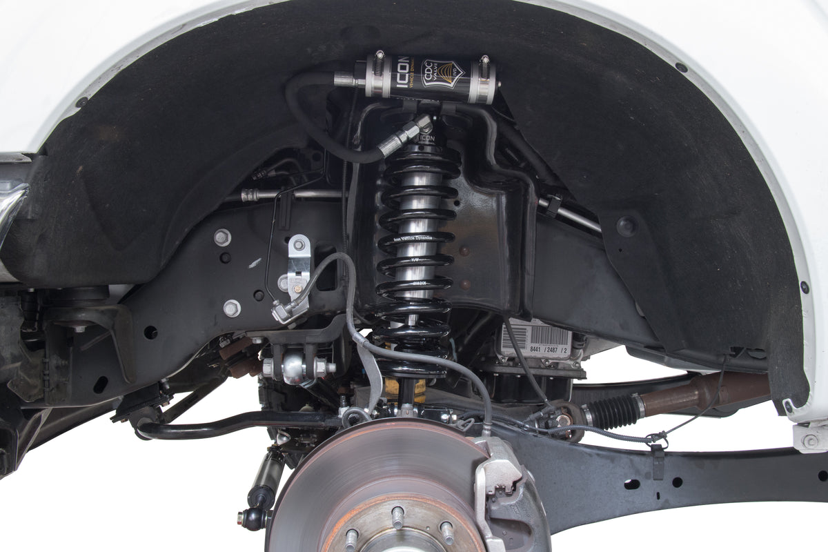 ICON 2017-2022 Ford F-250/F-350 Super Duty 4WD 2.5-3in Lift Stage 6 Coilover System w/Expansion Packs