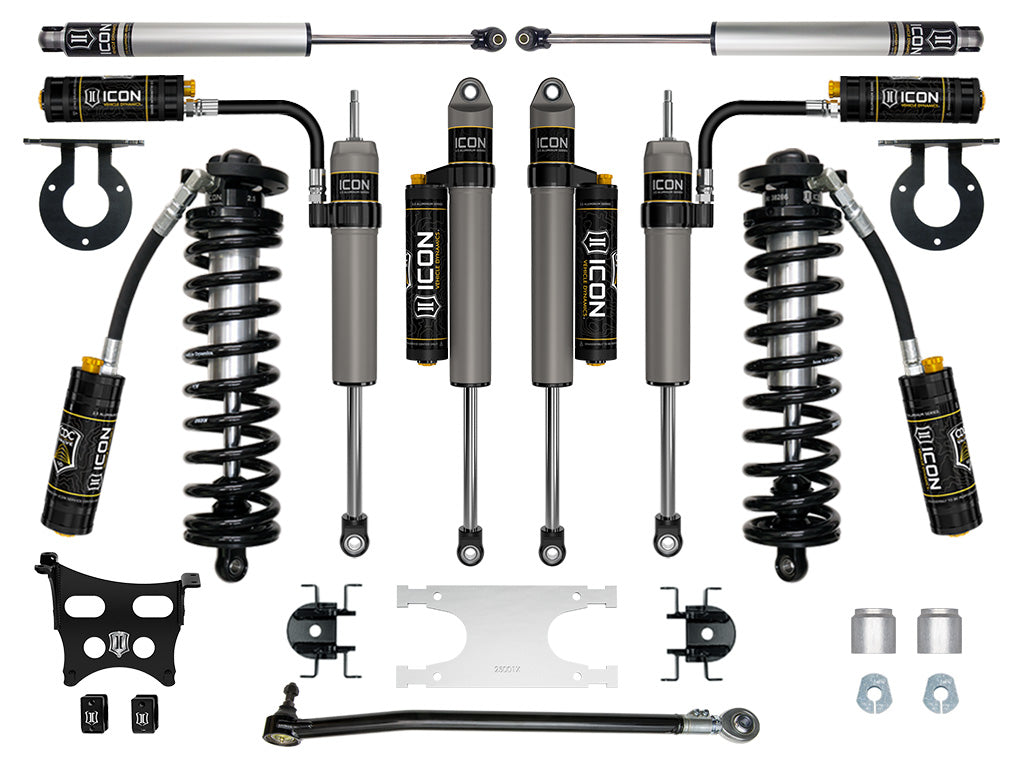 ICON 2023-2024 Ford F-250/F-350 Super Duty 4WD 2.5-3in Lift Stage 5 Coilover Conversion System | 2023 Ford F-250/F-350 Super Duty 4WD 2.5-3in Lift Stage 5 Coilover Conversion System