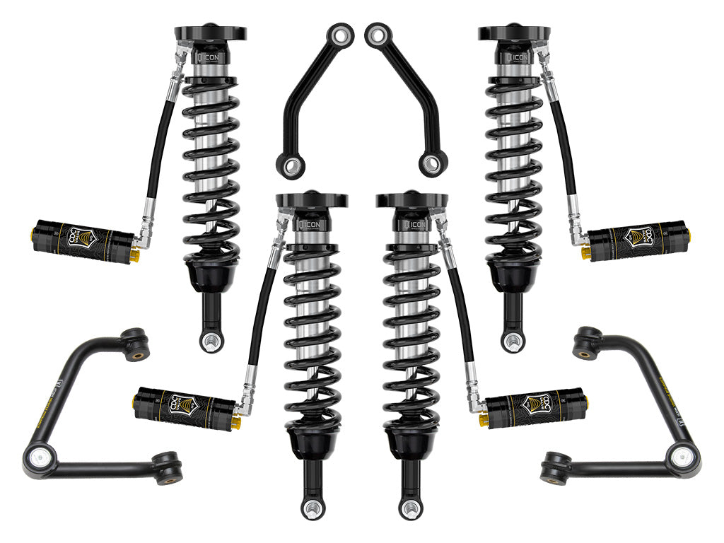 ICON 2021-2023 Tahoe & Suburban/2021-2023 Yukon & Yukon Xl 2.5-3.25in Lift Stage 4 Suspension System Tubular UCA