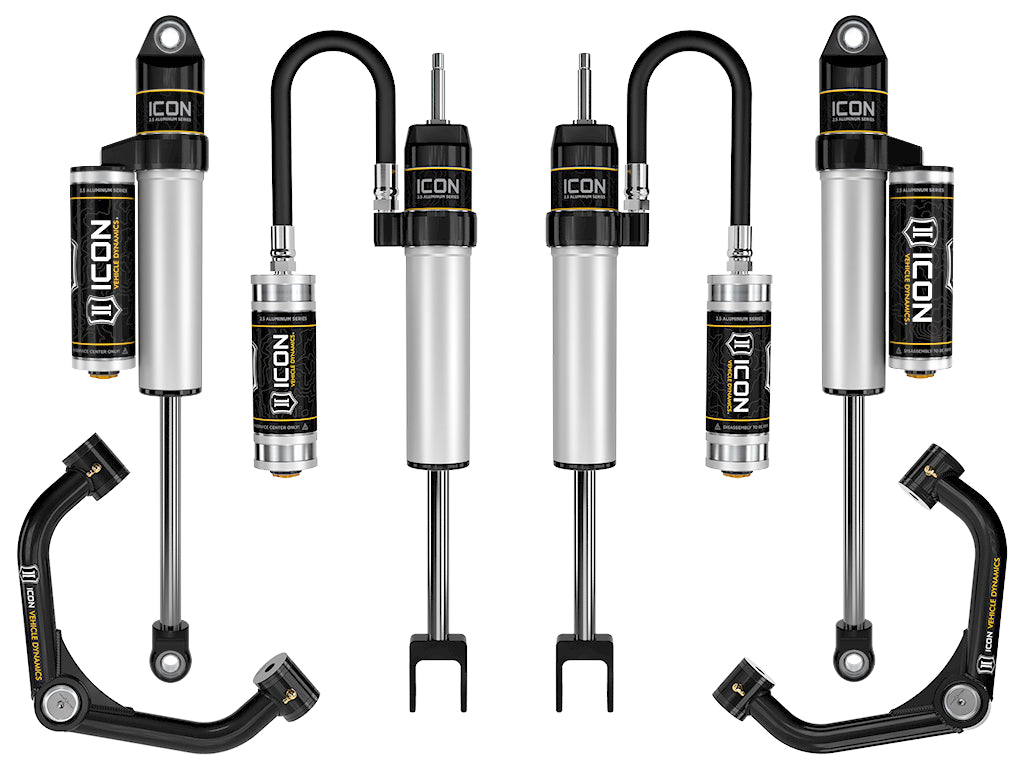 ICON 20-Up GM 2500HD/3500 0-2in Stage 2 Suspension System (Tubular)