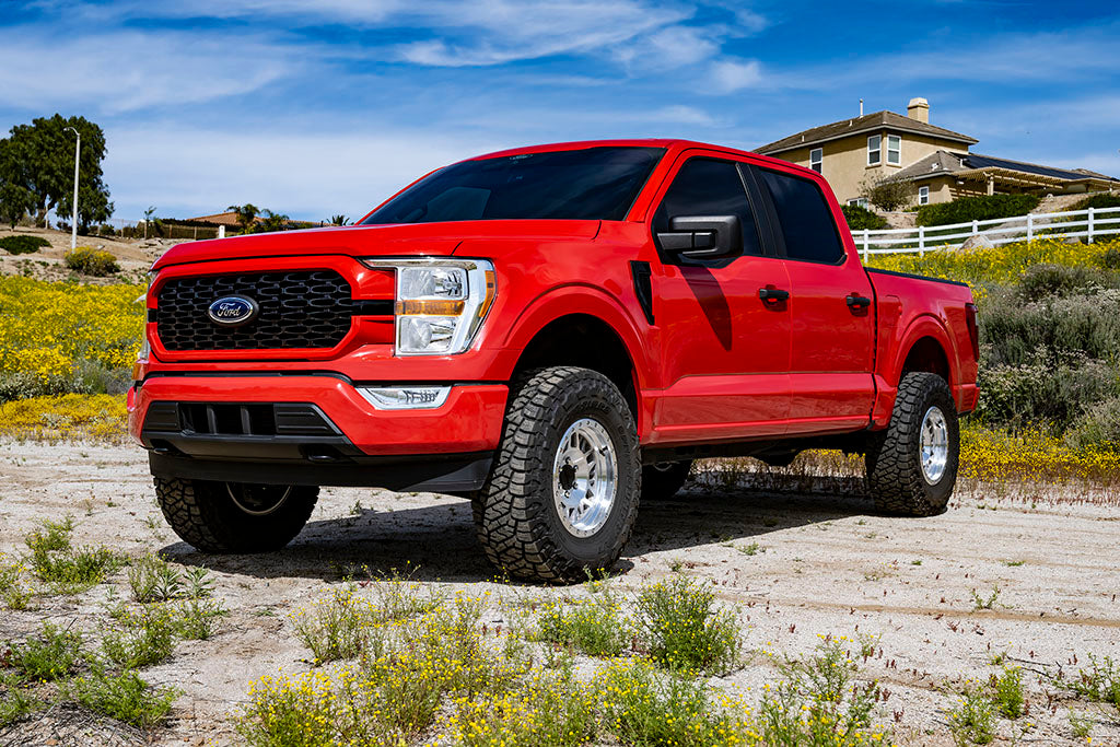 ICON 2021-2024 Ford F-150 4WD 2.75-3.5in Lift Stage 1 Suspension System Tubular