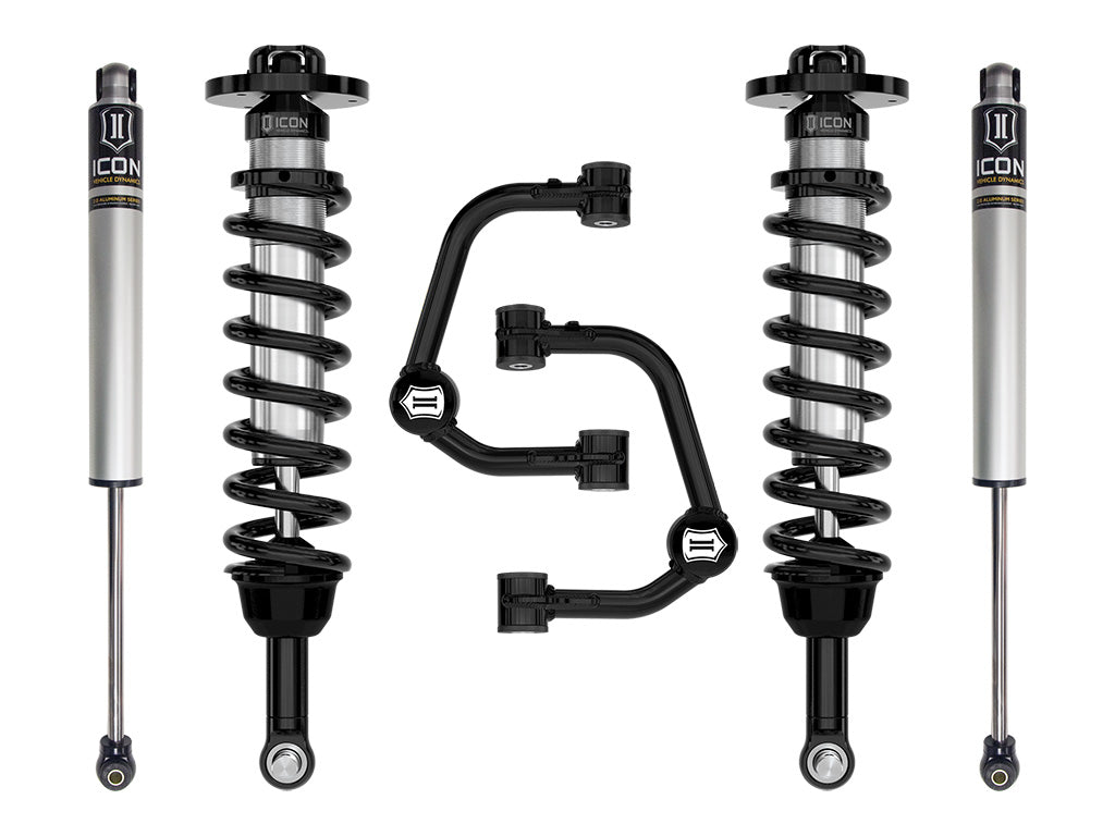 ICON 2021-2024 Ford F-150 4WD 2.75-3.5in Lift Stage 1 Suspension System Tubular