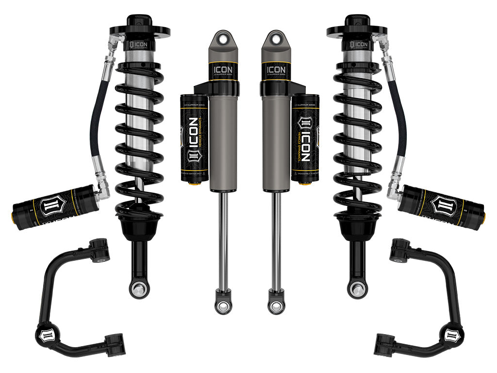 ICON 2021-2024 Ford F-150 Tremor 2.5-3in Lift Stage 3 Suspension System Tubular
