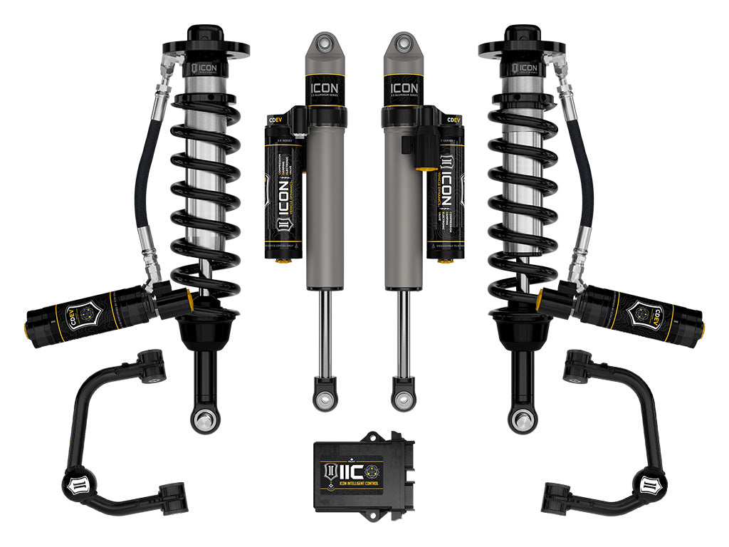 ICON 2021-2024 Ford F-150 Tremor 2.5-3in Lift Stage 5 Suspension System Tubular