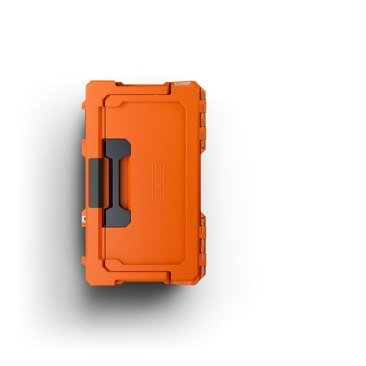 DECKED Sixer 16 - includes one (1) tray - blaze orange with black latches