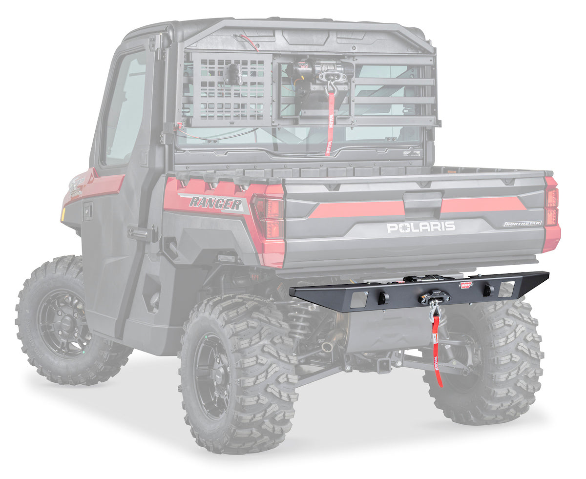 WARN Premium Rear Winch Bumper for 2025–2026 Polaris Ranger