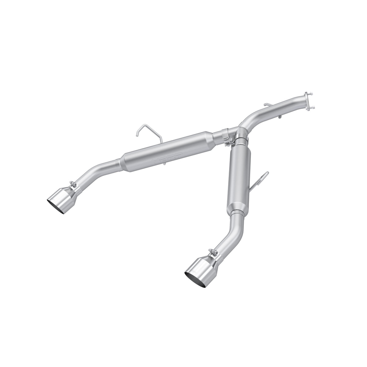 MBRP 20-21 Kia Forte GT, 1.6L Turbo, Armor Lite 2.5 Inch Axle-Back Dual Split Rear with Polished Tips