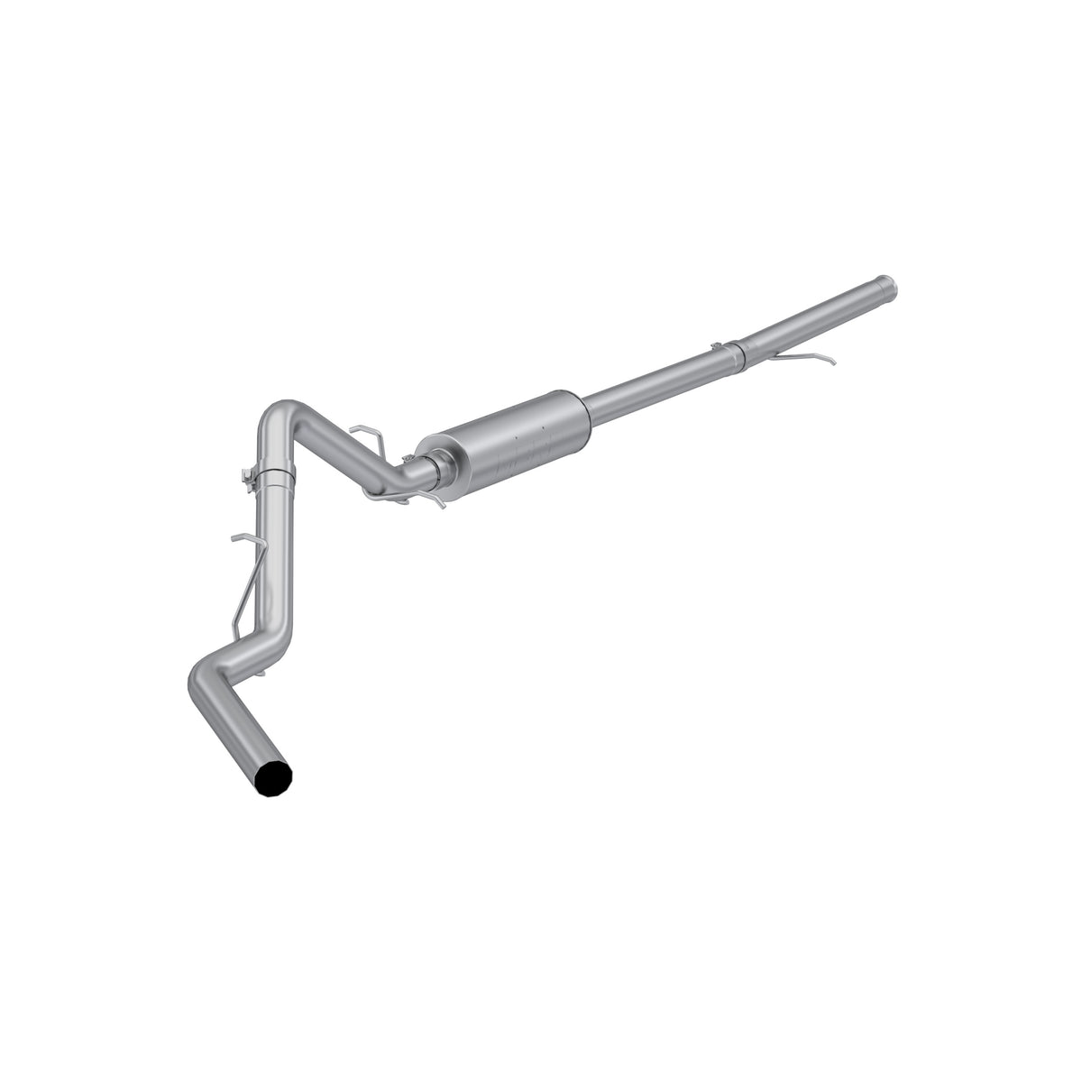 MBRP 19-26 Chevrolet/GMC Silverado 1500/Sierra 1500 (Limited/LTD), 4.3L, 5.3L, Armor Lite, 3 Inch Cat Back Single Side, No Tip,