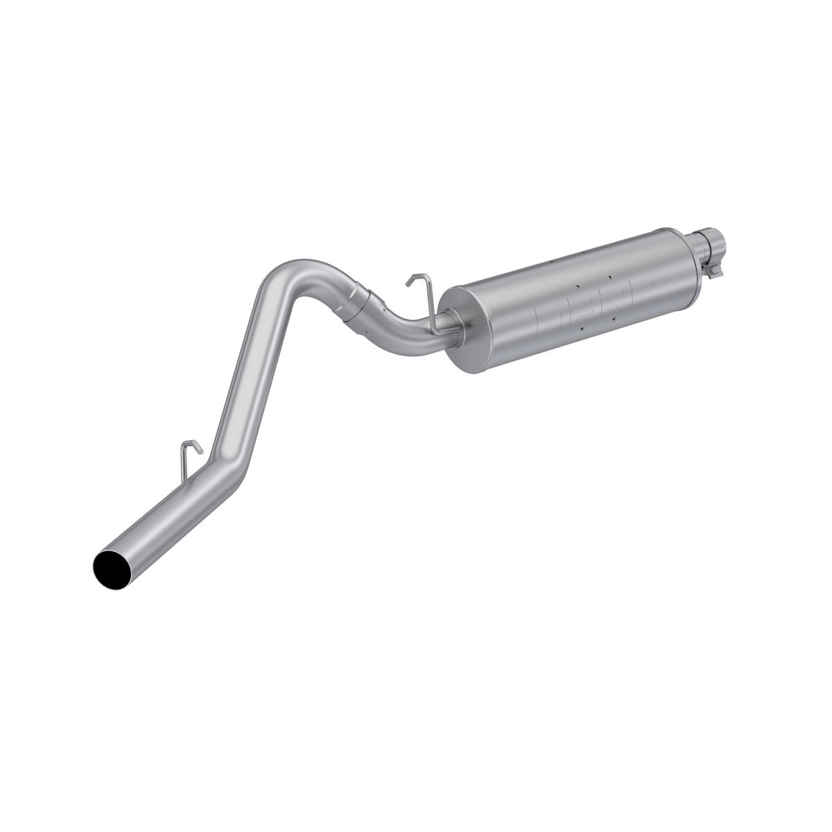 MBRP 97-99 Jeep Wrangler, Armor Lite 2.5 Inch Cat-Back, Single Side, No Tip,