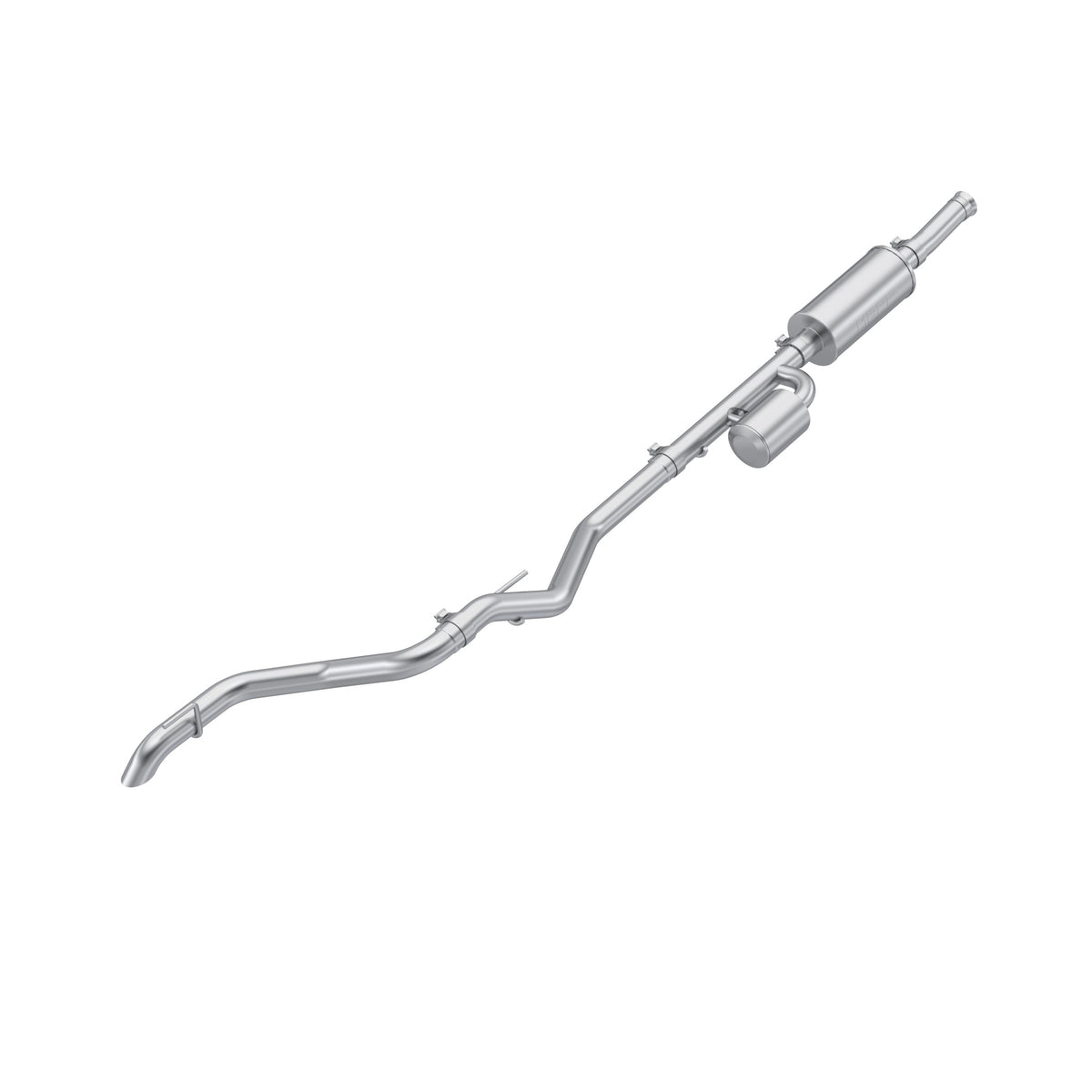 MBRP 20-Up Jeep Gladiator (JT) 3.6L Armor Lite 2.5 Inch Cat-Back Overland Single Rear Exit