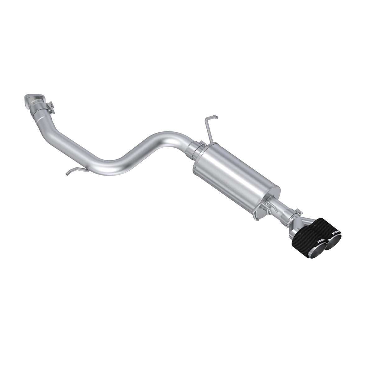 MBRP 20-25 Kia Telluride and Hyundai Palisade Armor Pro T304SS 2.5 Inch Axle-Back Single Rear Exit Dual Outlet CF Tip,