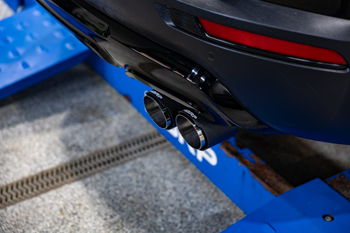 MBRP 20-25 Kia Telluride and Hyundai Palisade Armor Pro T304SS 2.5 Inch Axle-Back Single Rear Exit Dual Outlet CF Tip,