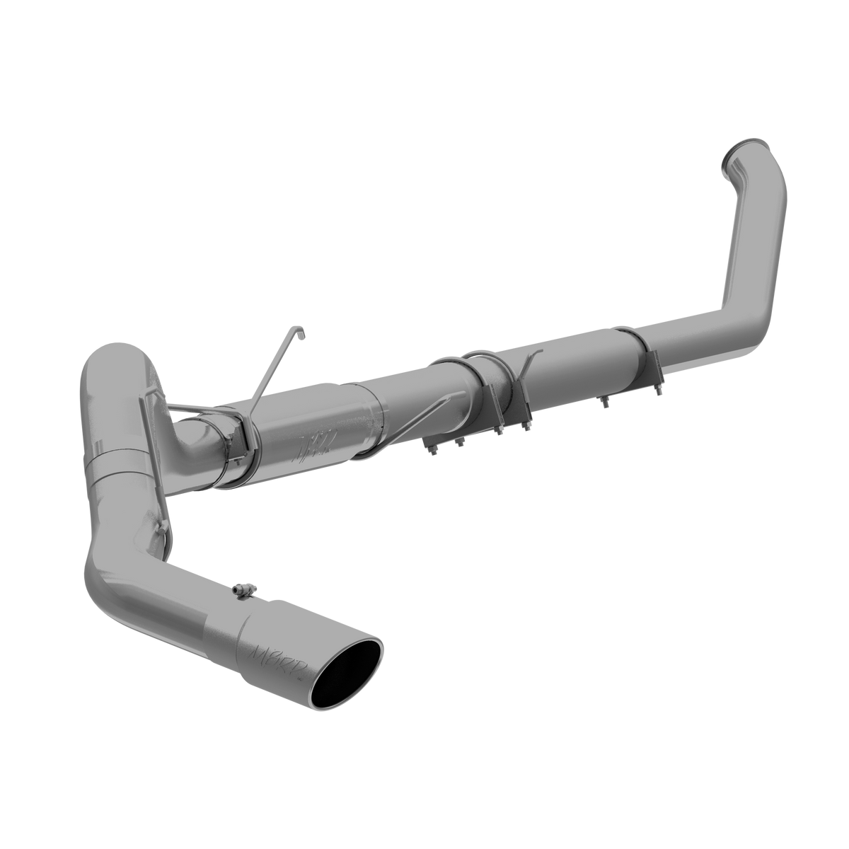 MBRP 5 Inch Turbo Back Single Side Exit T409 Stainless Steel For 03-04 Dodge Ram 2500/3500 Cummins