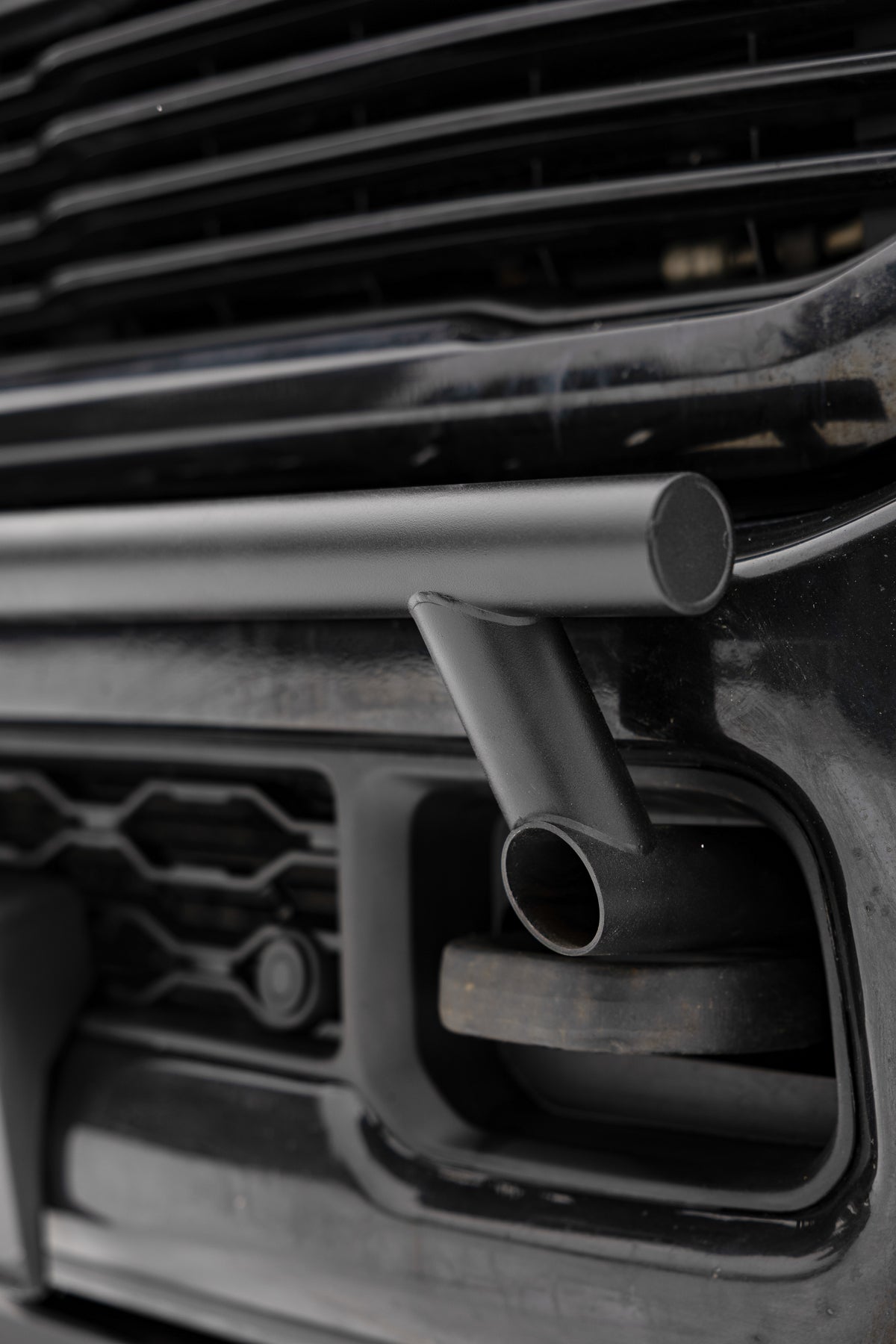 MBRP 2019-Up Ram 2500 Black-Coated Bumper Light Mounting Bar