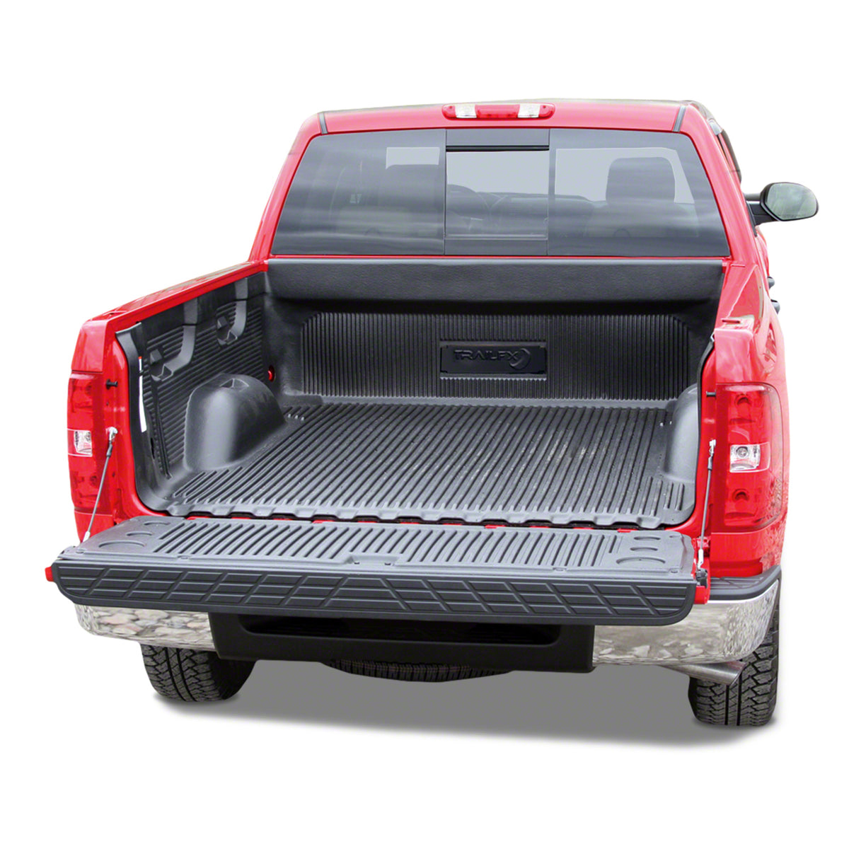 TrailFX Truck Bed Liner For Dodge Dakota, Mitsubishi Raider, Ram Dakota - Under Rail, High Density Polyethylene, With Tailgate Liner (22108X)