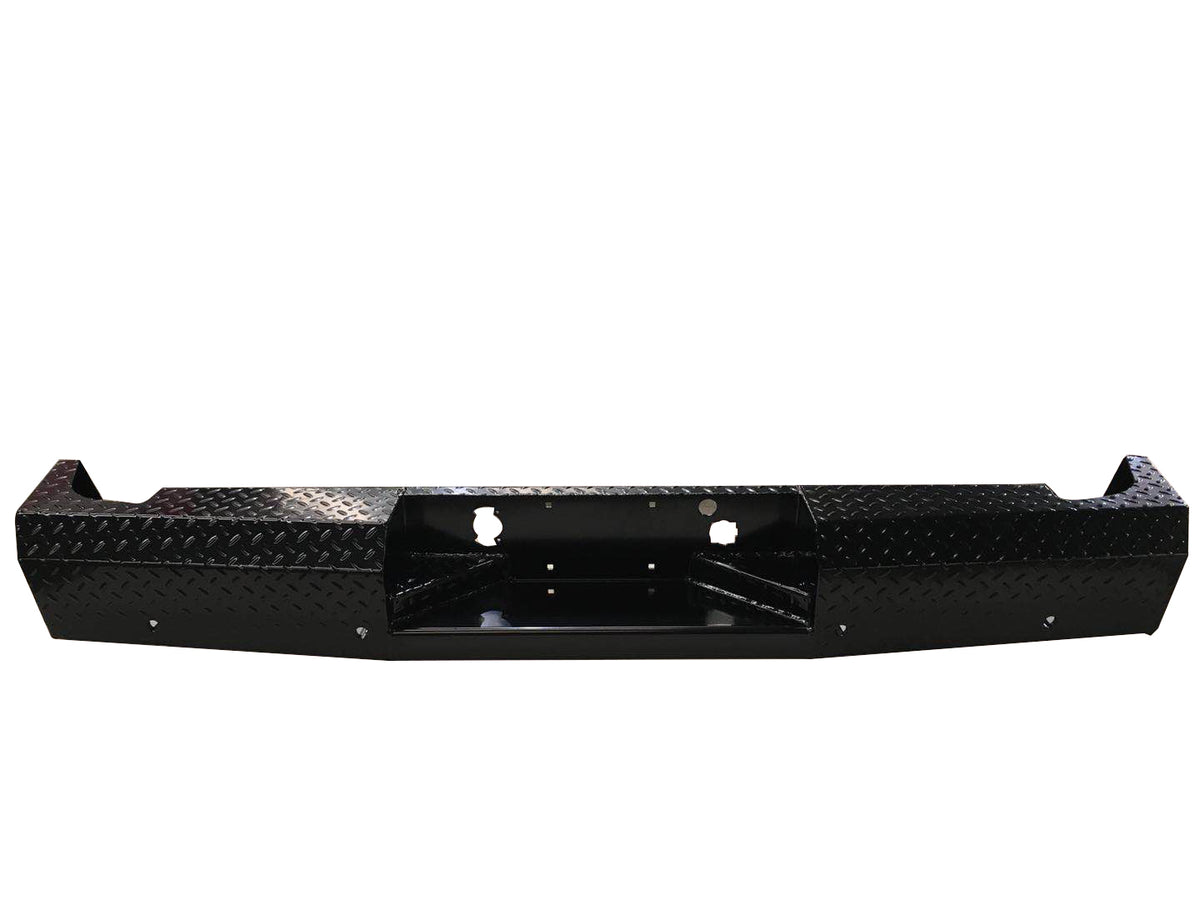 TrailFX Bumper For Chevrolet Silverado 1500, GMC Sierra 1500 - One Piece Design Direct Fit Mounting Hardware Included (FX1004)