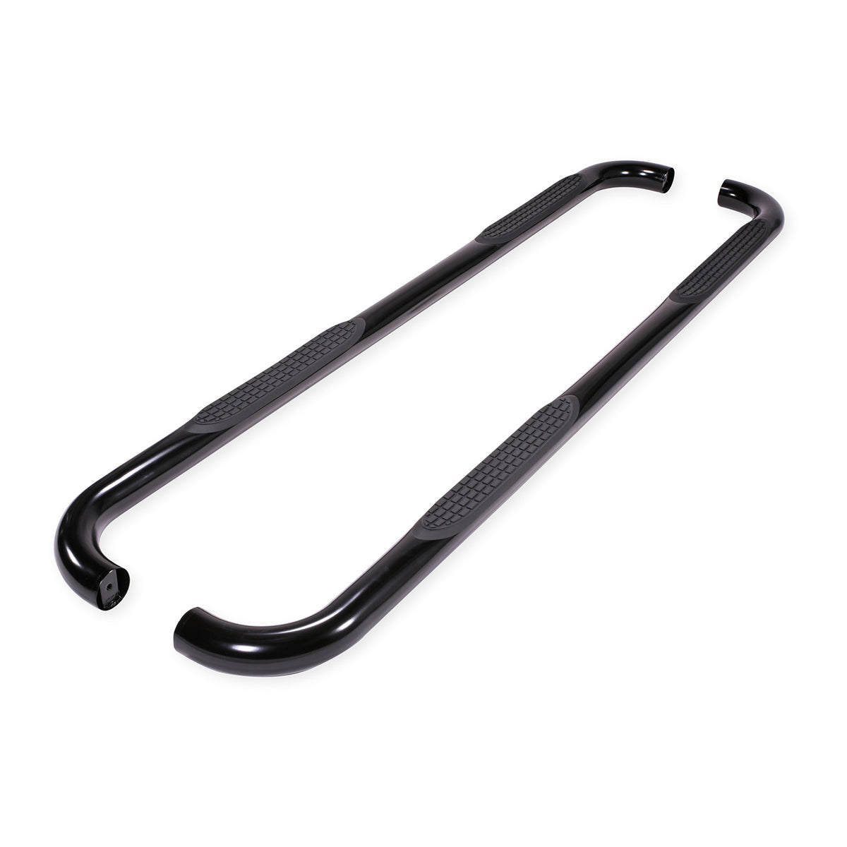 TrailFX Step Nerf Bar For Ford Ranger - With Step Pads, 3 Inch Round Bent, Without End Caps (A0059B)