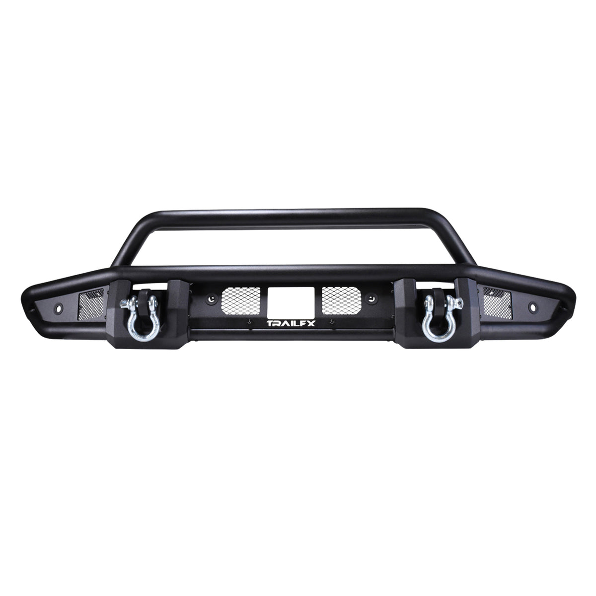 TrailFX Bumper For Ford Bronco - Direct-Fit, Mntng Hrdwr Included, With Pre Runr Grd/ D-Ring (BR001T)