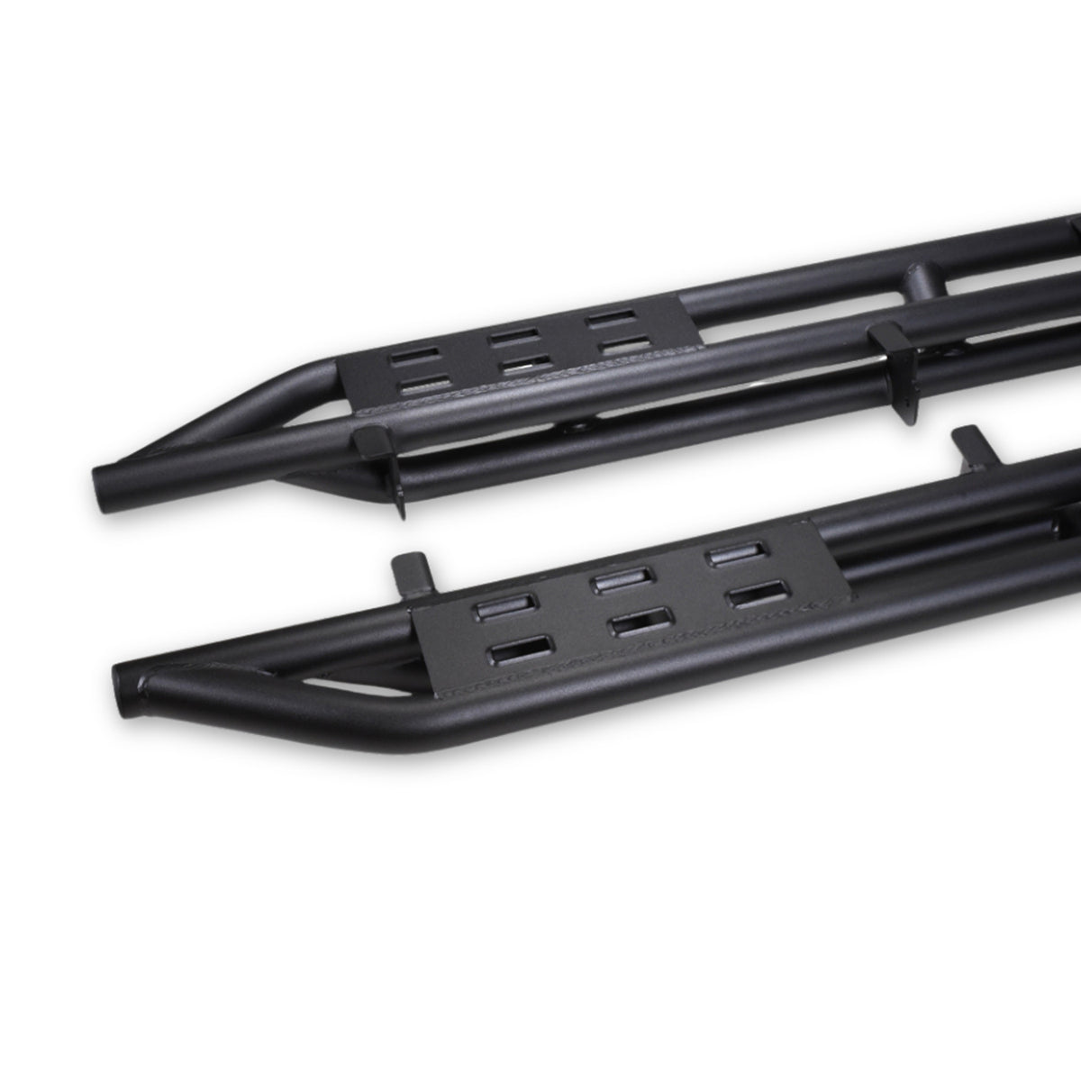 TrailFX Rocker Panel Guard For Ford Bronco - Round Tube, With One Step Area Per Bar (BR012T)