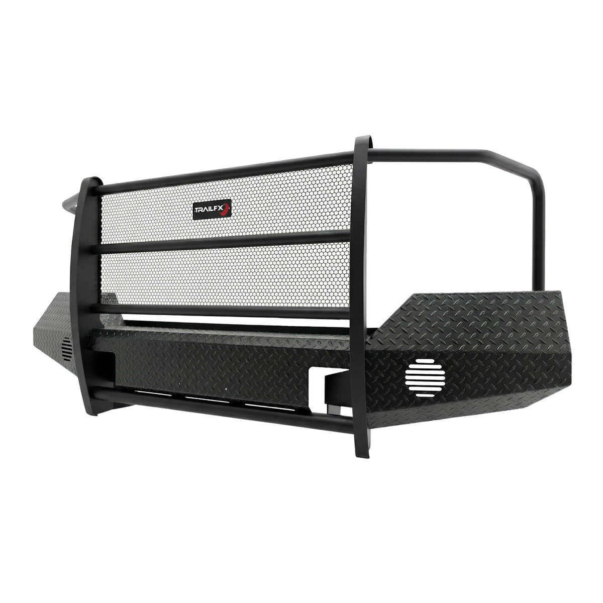 TrailFX Bumper For GMC Sierra 2500 HD, GMC Sierra 3500 HD - Use Original/ Factory Mounting Hardware, With Grille Guard/ (FX3022A)