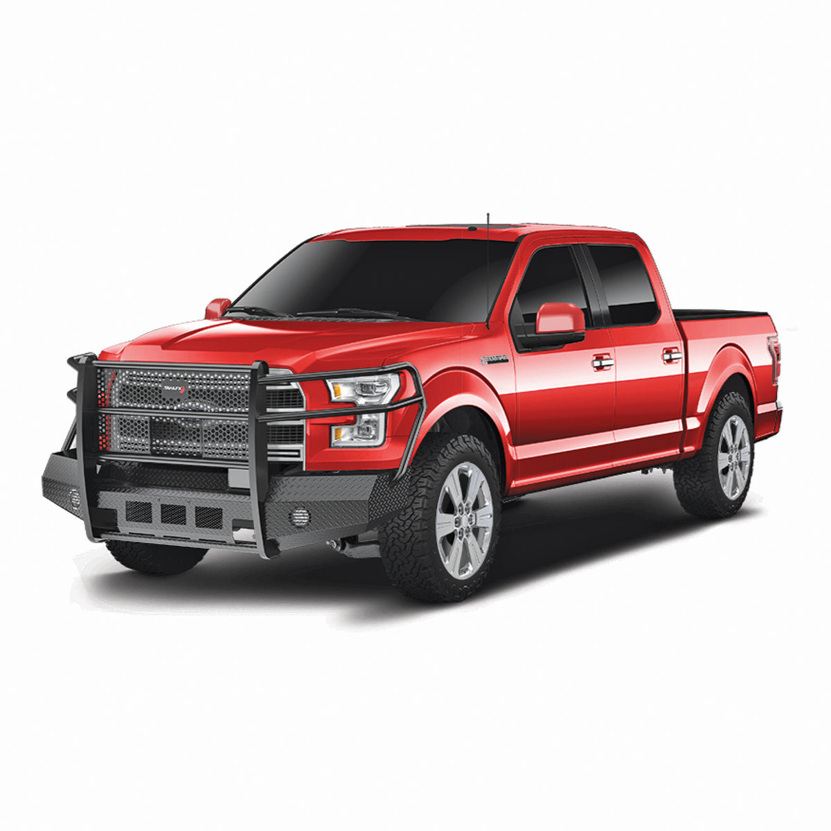 TrailFX Bumper For Ford F-150 - Direct Fit, Use Original/ Factory Mounting Hardware, With (FX3028)