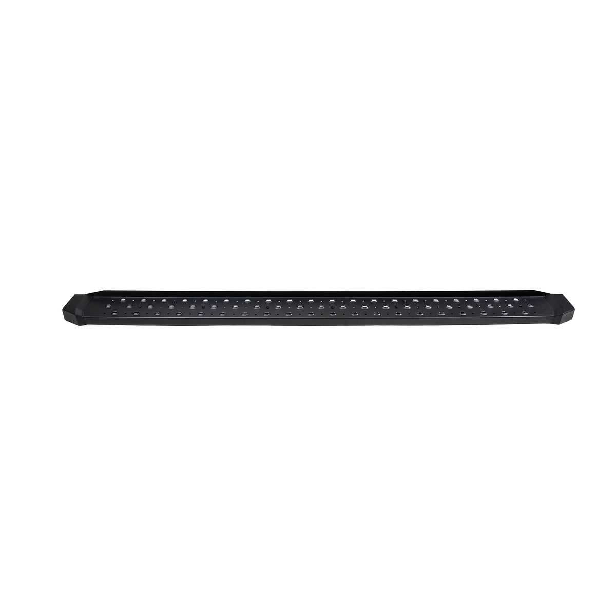 TrailFX Running Board For Ram Trucks - Powder Coated Black Steel Unlighted Rocker Panel Mount (RBW10B)