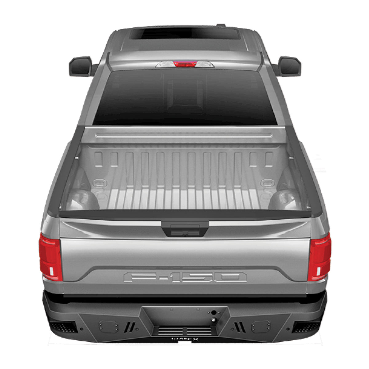 TrailFX Bumper For Ford F-150 - One Piece Design Direct Fit Mounting Hardware Included (RLDB001TI)