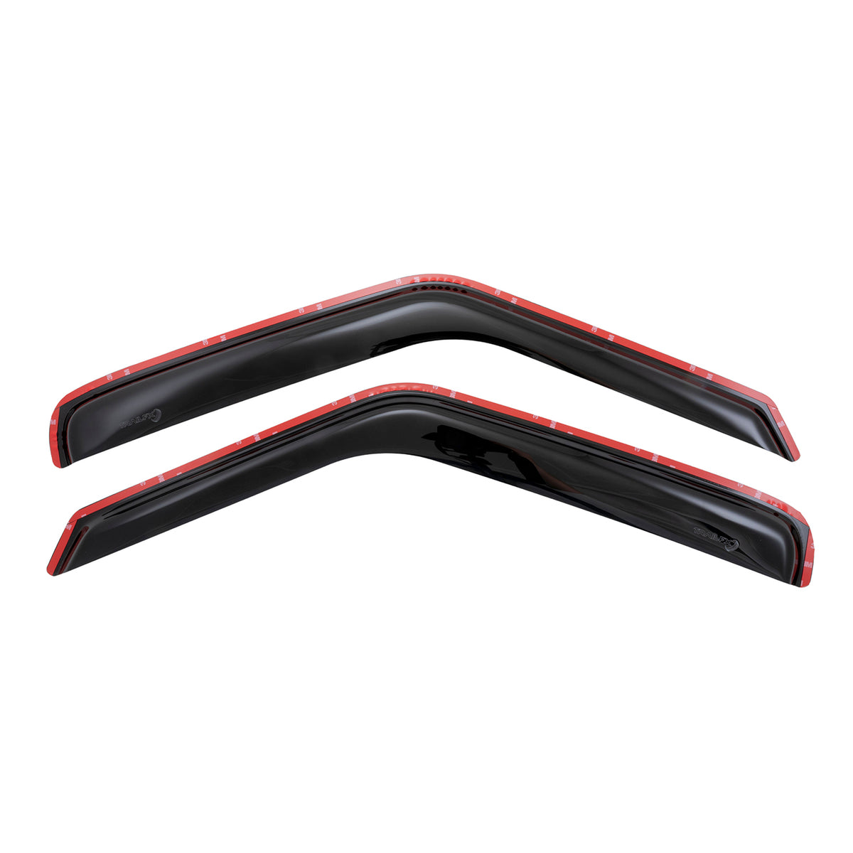 TrailFX Side Window Deflector For Ford Trucks - Low Profile, In-Channel, Set of 2 (2141IC)